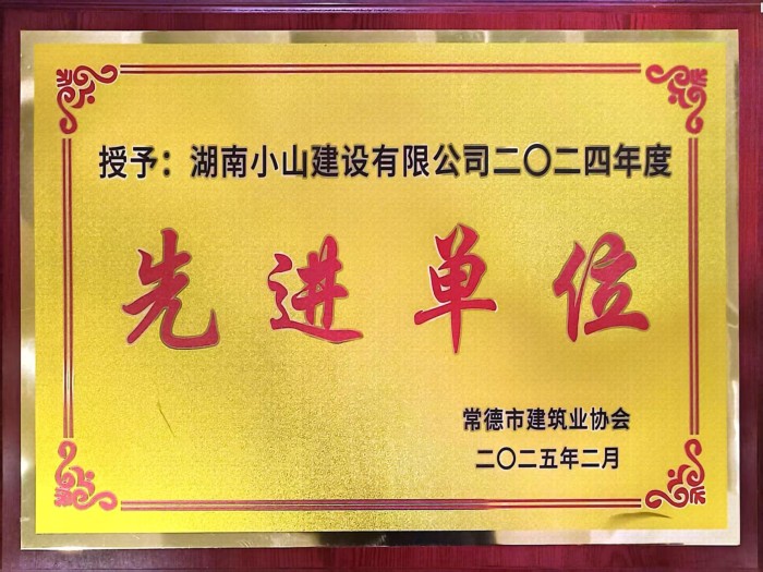 2024年度先進(jìn)單位